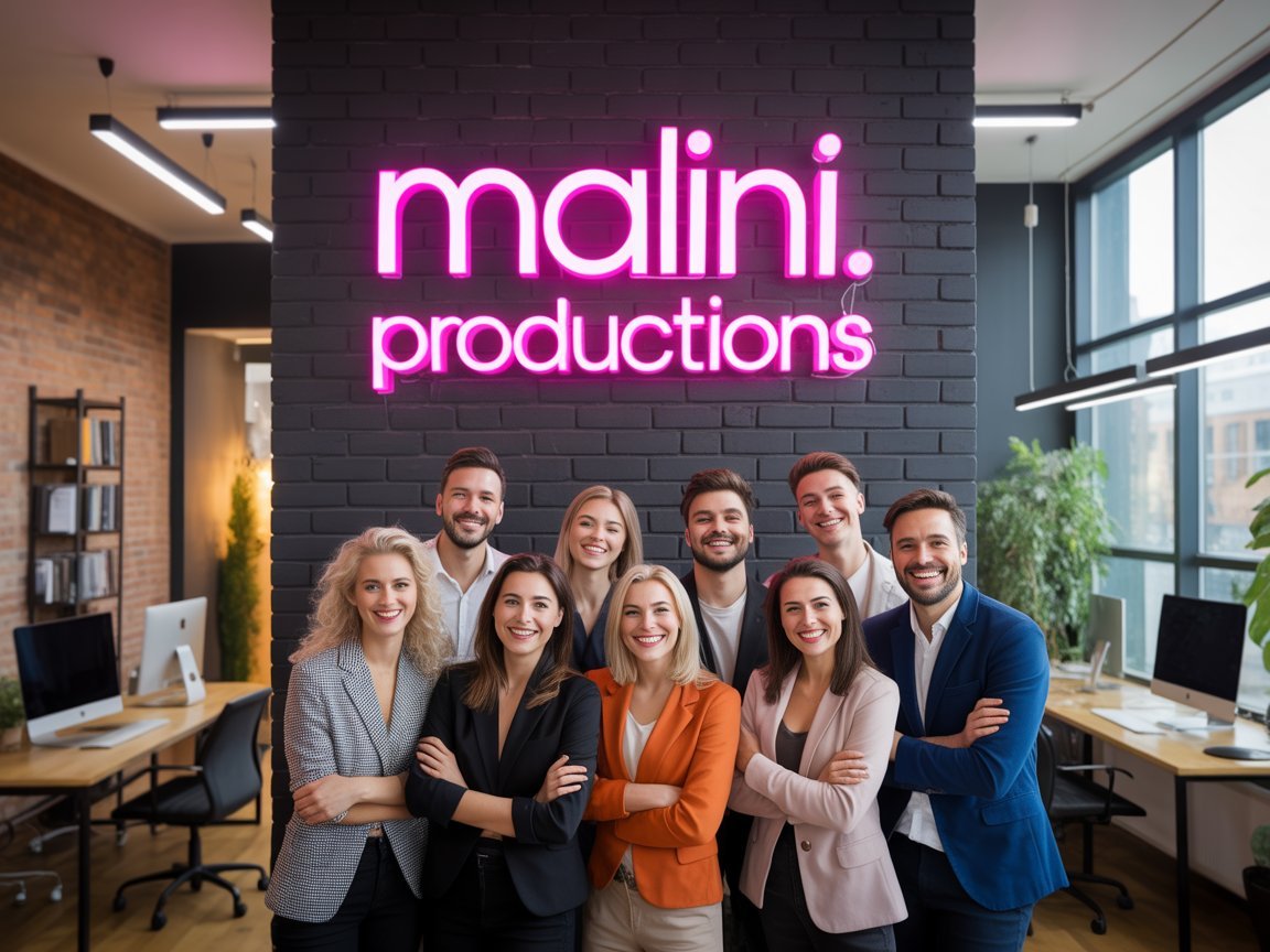 Команда MALINI PRODUCTIONS - професійні маркетологи